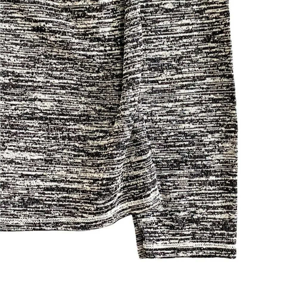 Michael Stars Marled Gray Long Sleeve Top, one size